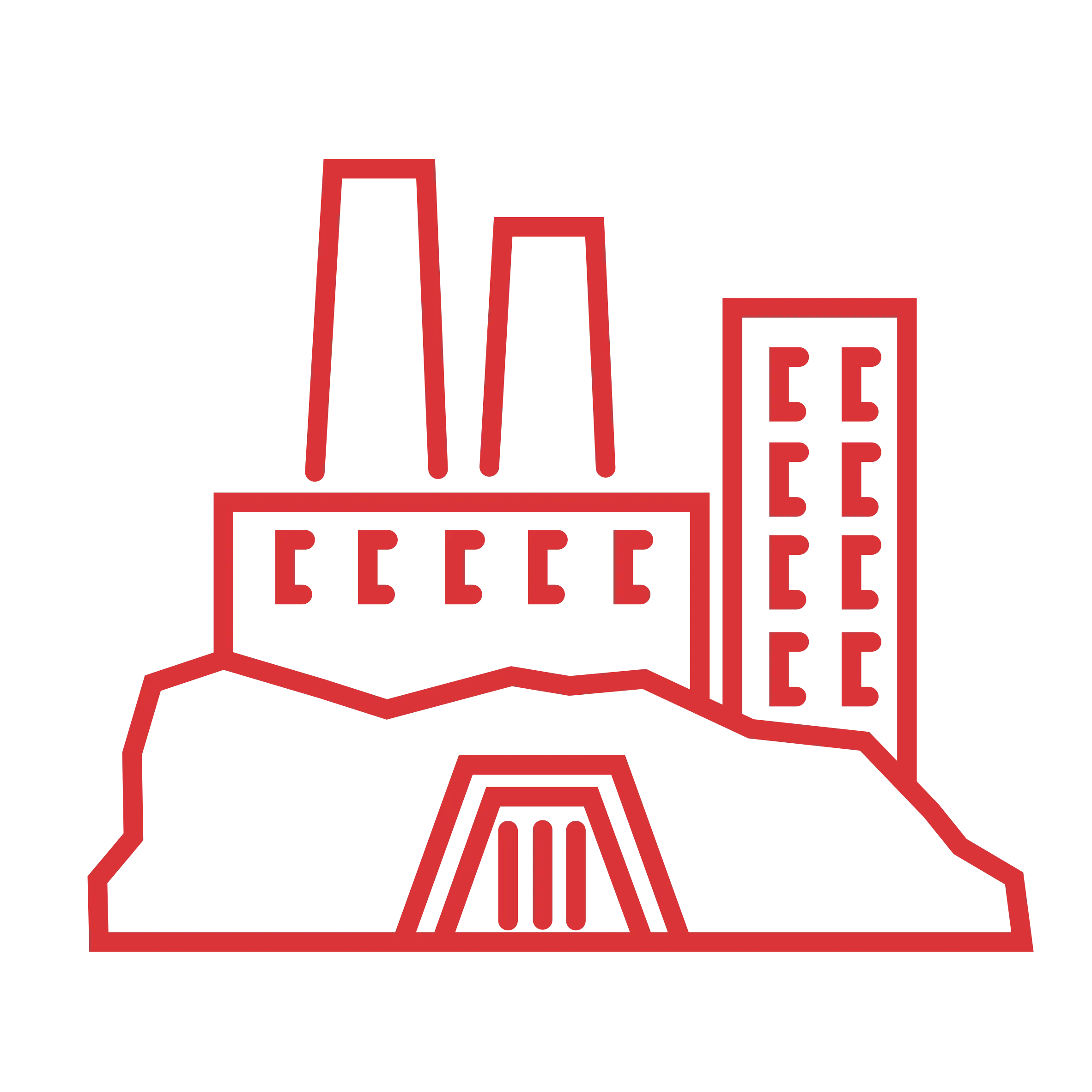 Modular building used in the mining and energy industry